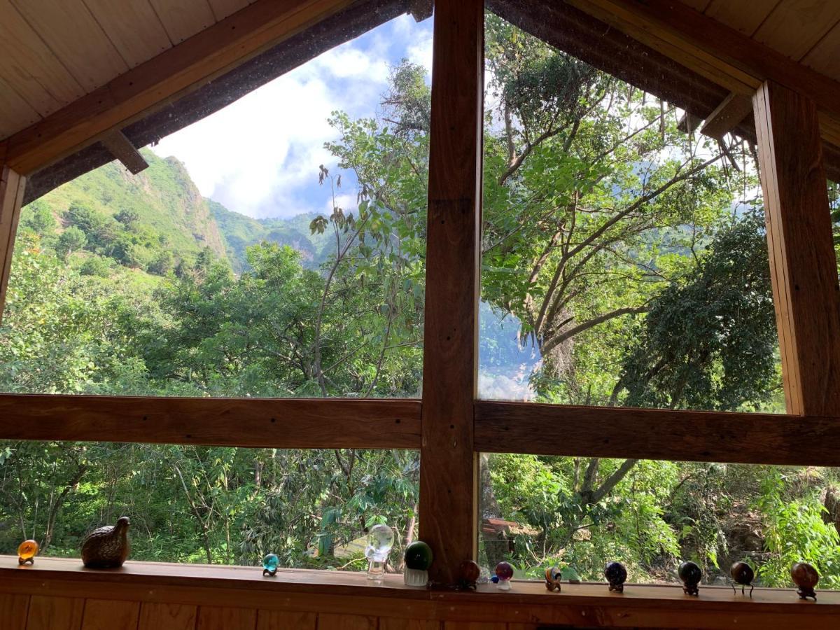 Lake Front Cabin At Los Elementos Santa Cruz La Laguna Exterior photo