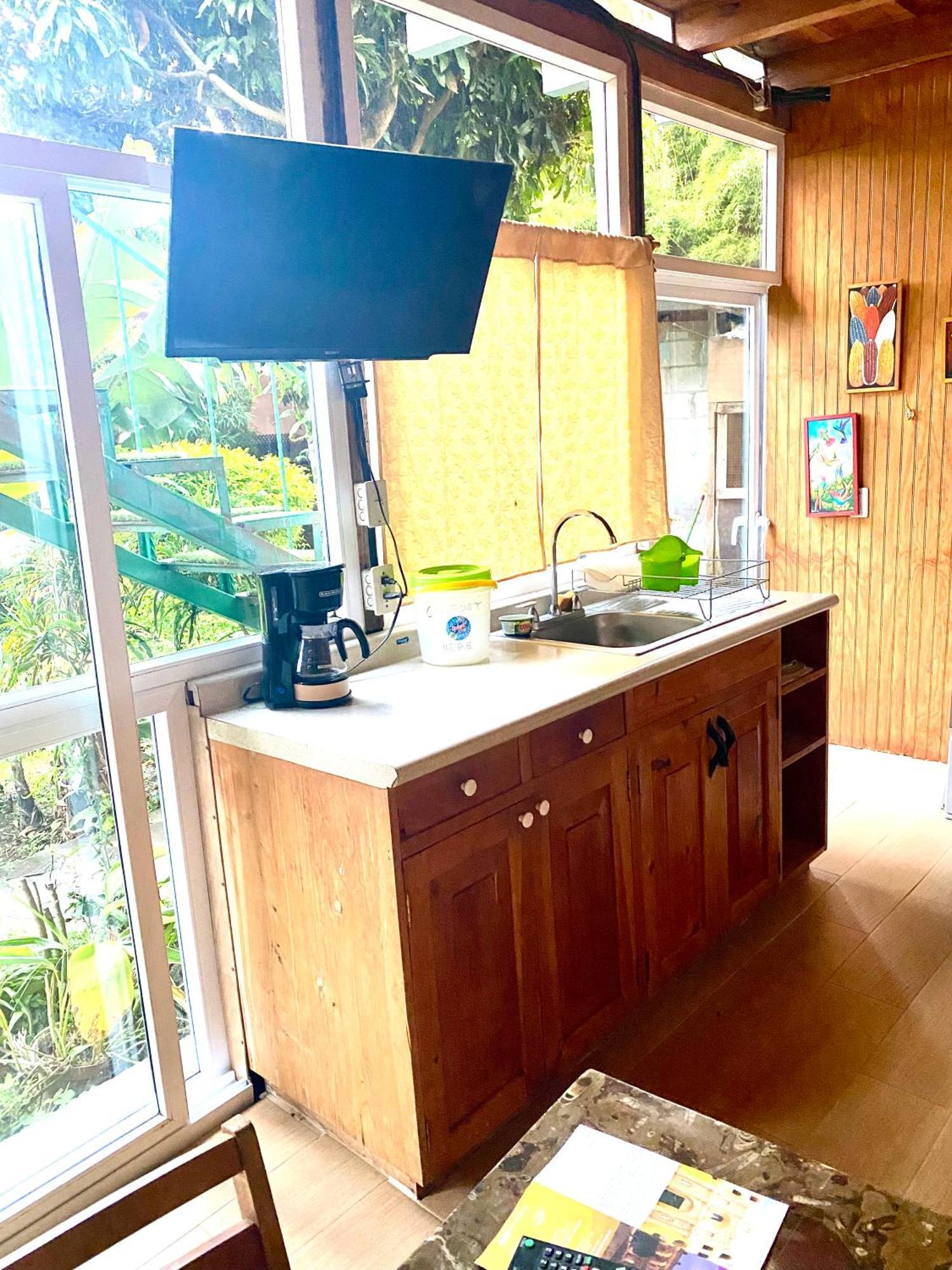 Lake Front Cabin At Los Elementos Santa Cruz La Laguna Exterior photo